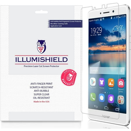 3x iLLumiShield Screen Protector Anti-Bubble for Huawei Honor 6X