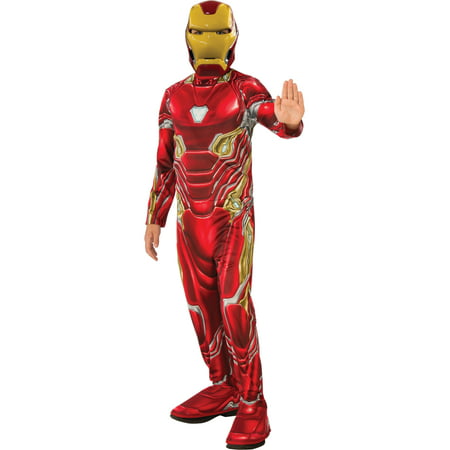 Boy's Avengers Endgame Iron Man Mark 50 Suit Costume Large