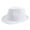 White-58cm, variant on Striped Fedora Top Hat Short Brimmed Dress Up Top Hat Surprise Gift for Boyfriend Father Uncle Casual Hat