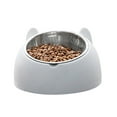 thumbnail image 1 of Tazón de Agua de Alimentos para mascotas platón para perros de acero, 1 of 5