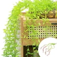 thumbnail image 1 of Spring Wicker Fake Flowers Rattan Winding Ceiling Decoration Simulation Wicker Leaves Plastic Osier Leaves Aquascape Foliage Hanging Basket Rattan, 1 of 6