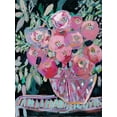 thumbnail image 2 of Roberts, Kait 25x32 White Modern Wood Framed Museum Art Print Titled - Entryway Bouquet, 2 of 4