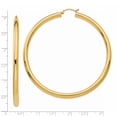 thumbnail image 3 of Boucles d'Oreilles Créoles en Or Jaune 14K, 3 of 3