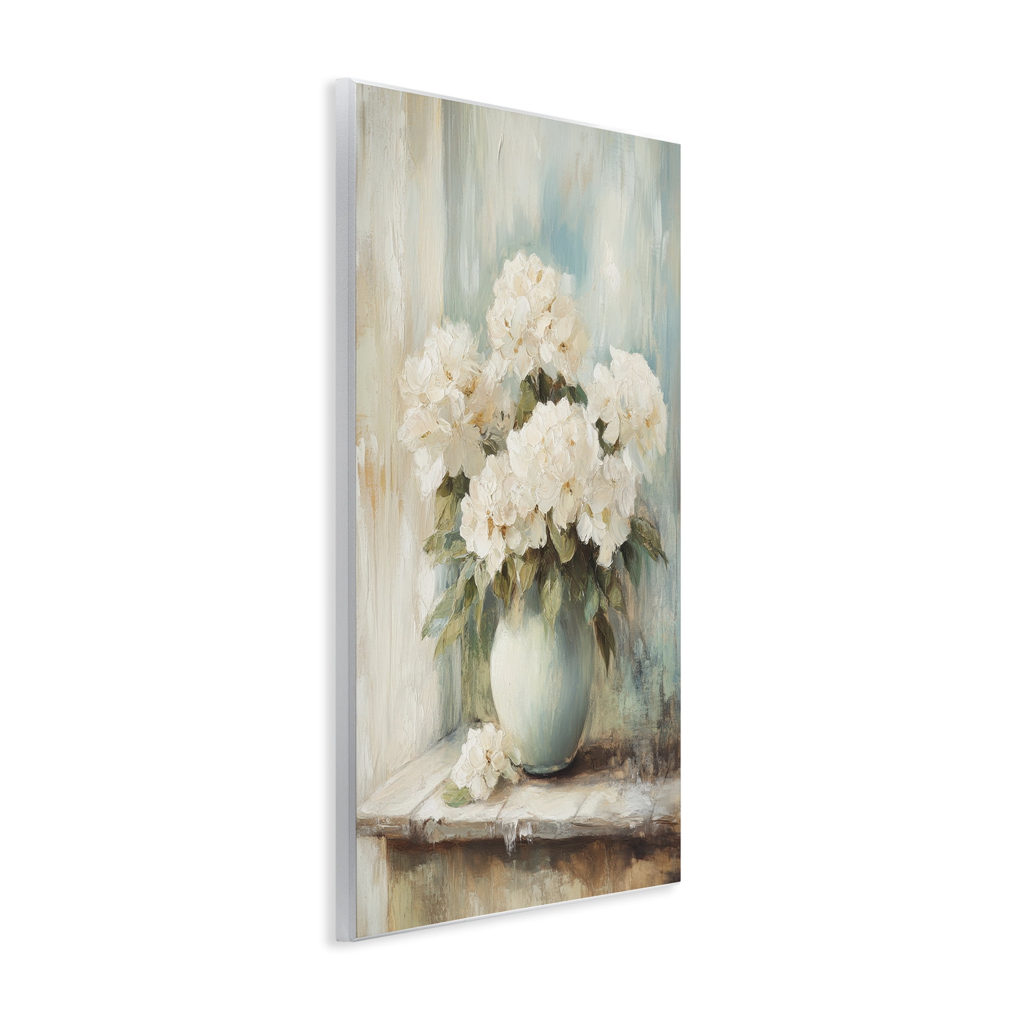 Stupell Industries Mantle Arrangement of Soft Blossoms Wall Plaque Art, design by Petal Prints Design