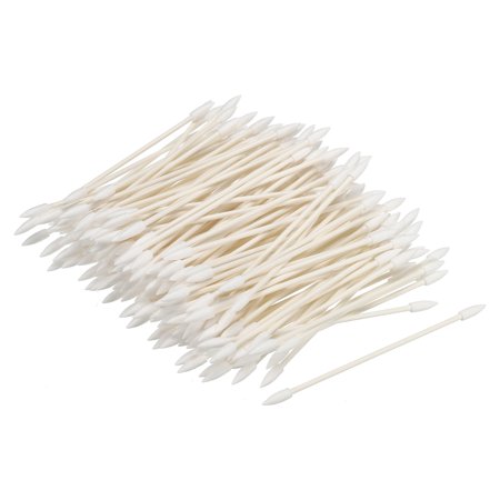 100pcs Precision Cotton Sticks 3.14Inch Double-ended Cotton Sticks for Cleaning Cameras  Hard-to-Reach Places  Makeup