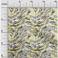thumbnail image 2 of oneOone Georgette Viscose Yellow Fabric Animal Skin Dress Material Fabric Print Fabric By The Yard 42 Inch Wide, 2 of 4