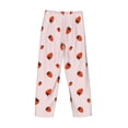 thumbnail image 3 of Lsque Strawberry Print Men's Pajama Pants, Lounge Pant - Comfortable Home Wear,Elastic Waistband, Stylish Design-Medium, 3 of 9