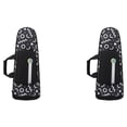 thumbnail image 4 of QualitChoice Suona Bag Professional Music Instrument Accessory Splashproof Cartoon Oxford Cloth Pouch Backpack for Carry Concerts Use Black 2PCS, 4 of 6