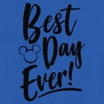thumbnail image 2 of Toddler's Mickey & Friends Best Day Ever Silhouette Logo Graphic Tee Royal Blue 2T, 2 of 3