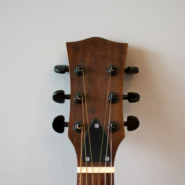 unbranded 1Ud Truss Rod Cover Para Bajo Y Guitarra Eléctrica Plástico Negro Con Triple Agujero
