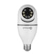 thumbnail image 2 of Camara de seguridad Getttech GEC-WBUB2 Tipo bombilla 360° 2MP (1920x1080) 15 fps Inalmbrica Wifi Con microfono y Altavoz SD 128Gb vision nocturna IR Video H.264/H.265 Deteccion de movimiento, 2 of 10