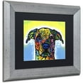 thumbnail image 2 of Trademark Fine Art "Fiesta" Canvas Art by Dean Russo Black Matte, Silver Frame, 2 of 2