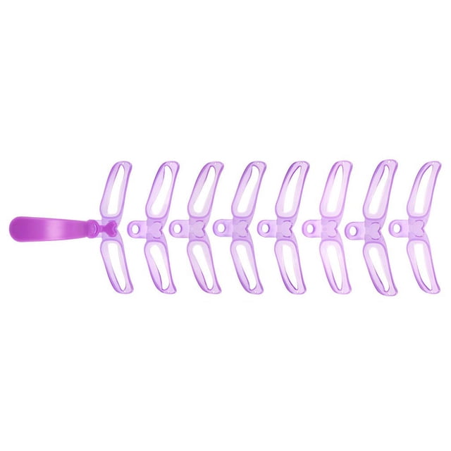 Vogacara 8 unidades/juego de plantillas para forma a las cejas, reutilizables, lavables, plantillas portátiles, maquillaje, cosméticos plantillas de cejas
