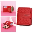thumbnail image 2 of Pink Short Women's Wallet Zipper Large Capacity Zero Wallet HOT Y9 S3O4, 2 of 9