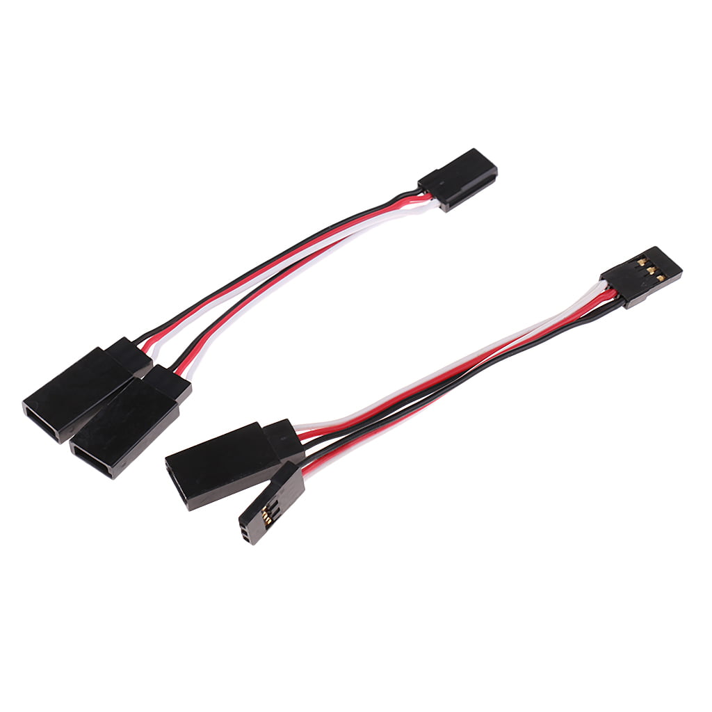 Replacement RC Trucks Convert Cable Adapter Y-Harness 3Pin for Futaba Servo 