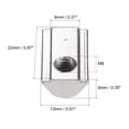 thumbnail image 3 of Uxcell M6 Roll in Spring T-nut with Ball for 4040 Series Rail with 8mm Slot 30 Pack, 3 of 4