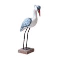 thumbnail image 3 of Escultura de pájaro marino de madera, estatua rústica, adorno artesanal multiusos para escritorio. Tamaño S, 3 of 9