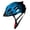 Blue, variant on Bike Helmet with Tail Light Unisex MTB Road Cycling Safety Helmet Adjustable Size with High Density Foam Black