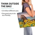 thumbnail image 2 of Salouo Horse Sunflowers for Tote Bag for Women - Shoulder Shopping Bag Handbag Hobo Bags Casual Handbags Big Capacity Shopping Work Bag for Travel & Work, 2 of 8