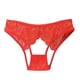 thumbnail image 3 of Lace Sexy G-String Women Fashion Floral Embroidery Hollow Out Thong Breathable Low Waist Underwear Panties, 3 of 5