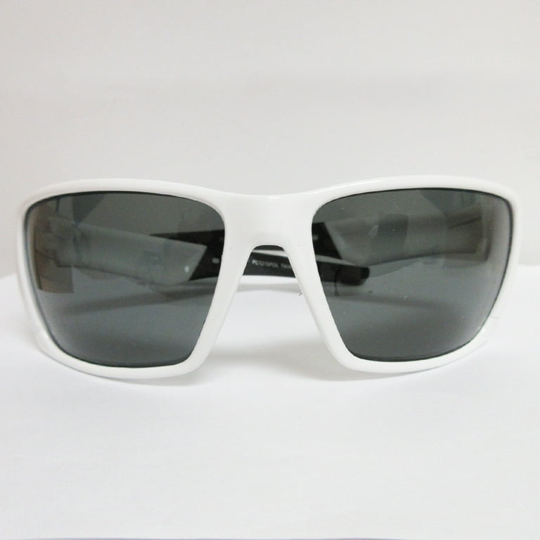 Mens Polarized Sunglasses 100% UV Smoke Lens Anti Glare Fishing