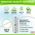 thumbnail image 3 of White Braided Nylon String Line - 500 ft Length - Size #18, 3 of 7