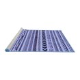 thumbnail image 2 of Ahgly Company Machine Washable Indoor Rectangle Abstract Blue Modern Area Rugs, 8' x 10', 2 of 4