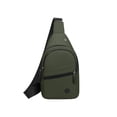 thumbnail image 2 of Bandolera Mochila de hombre para cabestrillo pecho hermética • Mochila de hombro cruzada ligera • Bolsa mensajera multifuncional deportiva para ocio al aire libre, 2 of 6