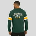thumbnail image 5 of Men's Darius Rucker Collection by Fanatics Green Green Bay Packers Waffle-Knit Raglan Long Sleeve Henley T-Shirt, 5 of 6
