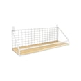 thumbnail image 2 of No-Drill Wall Mounted Shelf - Space-Saving Storage Organizer with Wooden Panel and Metal Frame, Versatile Home Decor for Small Spaces, 2 of 6