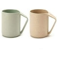 thumbnail image 1 of Eco-Friendly Cup, Wheat Straw, Lightweight Biodegradable Mug, Plastic Coffee Mug, Beverage Cup, 1 of 5