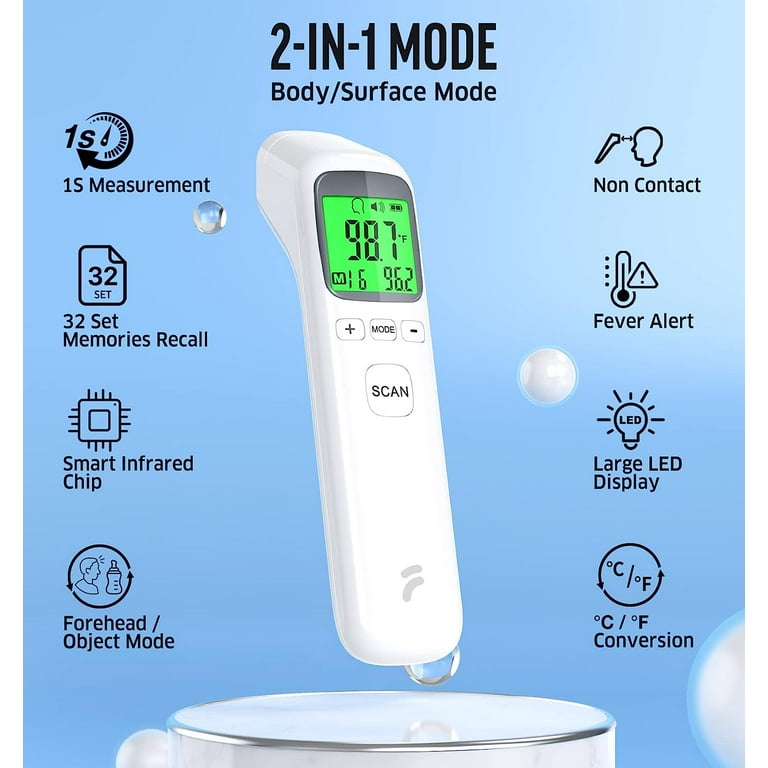 How BLIND MOM Checks Childs Temp, Medline Talking Infrared Thermometer