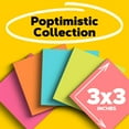thumbnail image 3 of Post-it Notes, 3 in x 3 in, Poptomistic Collection, 18 Pads, 3 of 15