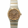 thumbnail image 1 of Pre-Owned Omega Constellation Two-Tone 131 20 25 60 63 001 Ladies' Watch 12P Diamond Brown PG..., 1 of 7