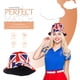 thumbnail image 4 of GOOHOCHY Moda Fisherman Fisherman Bucket Hat Union Jack Flag Sombrero para viajar para viajar, 4 of 7