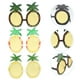 thumbnail image 2 of 3 piezas de gafas de fiesta de Hawai, gafas de piña, accesorios decorativos lindos para fotos, gafas creativas, accesorios divertidos para disfraces de fiesta, 2 of 5