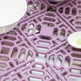 thumbnail image 2 of Versatile Silicone Dish Drying Mat - Heat-Resistant, Non-Slip & Easy To Clean! Pink 30*30cm, 2 of 9