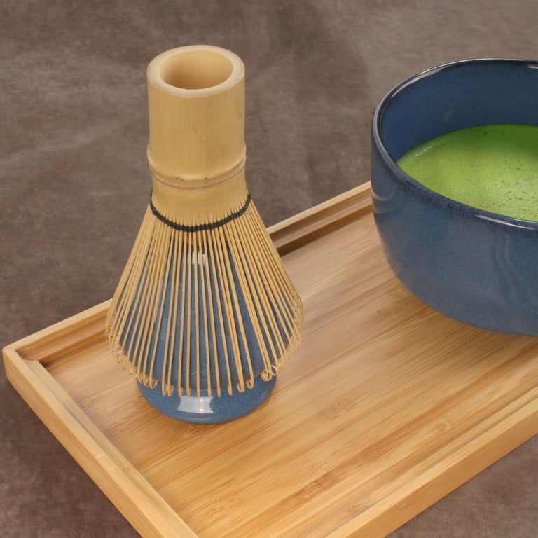Matcha Tea Whisk Holder | Bamboo Drying Stand For Chasen | Purple, Handcrafted