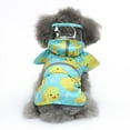 thumbnail image 4 of Chubasquero para perros con capa transparente impermeable, apto para perros pequeños y medianosYY43 Duck BathXS, 4 of 5