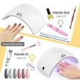 thumbnail image 5 of UV LED Nail Lamp, 24W, 2 Timers, White LED, Model 9C, 5 of 8