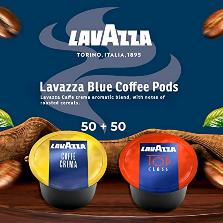 Lavazza Blue Capsules Coffee Pods, Best Value Variety Pack - Top Class And  Caffe Crema For Lavazza Blue Single Serve Espresso Machine Classy Plus/Mini
