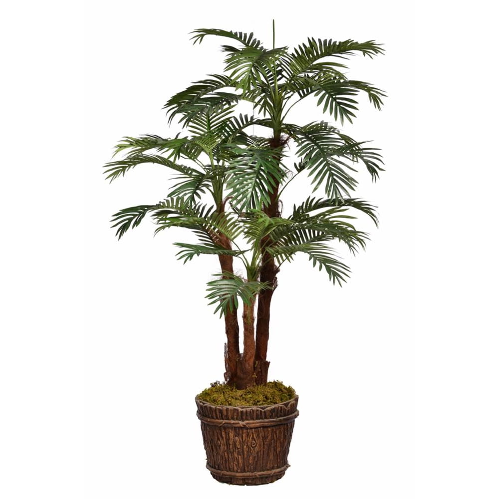 74" Tall Palm Tree Artificial Decorative Indoor/ Outdoor