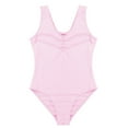 thumbnail image 7 of Linjinx Girls 2 Pieces Sleeveless Gymnastics Ballet Leotard with Chiffon Ruffle Skirt Ballerina Pink M, 7 of 7