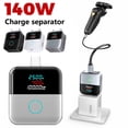 thumbnail image 2 of 140W Auto Shut Off Phone Charger, Volt Cut Charger, Physical Cut-Off Volt Adapter, USB-C Fast Charging Block for Phone, Tablet, 2 of 10