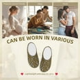 thumbnail image 7 of Balery Leopard Pattern Women's Fuzzy Memory Foam Slippers Fluffy Winter House Shoes Indoor and Outdoor-42/43, 7 of 7