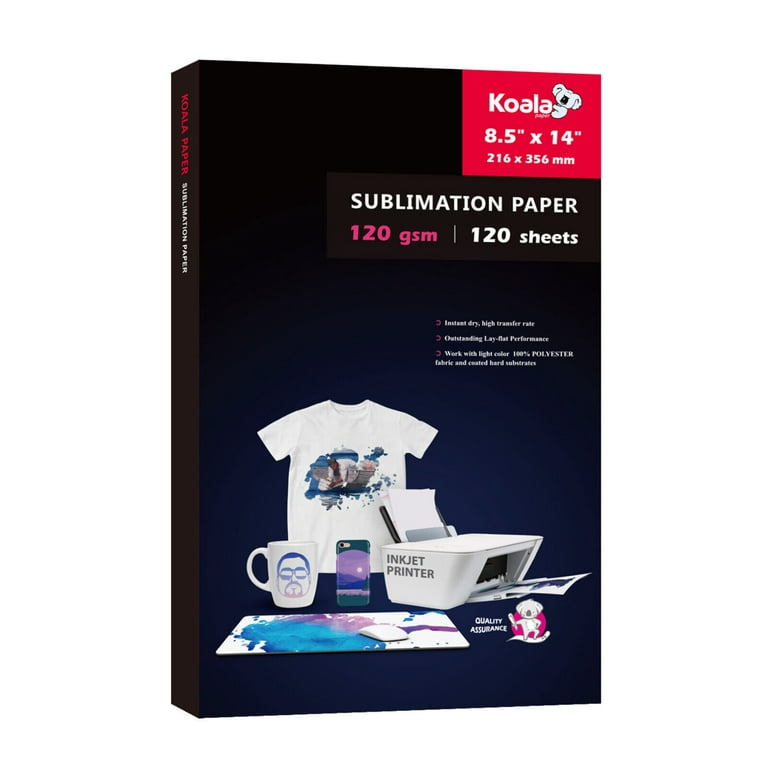 Starter Kit Bundle A-Sub Sublimation Paper and Ink - 125g Sublimation Paper  8.5x11 + 400ML A-Sub Sublimation Ink + FREE Sublimation Mouse Pad