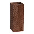 thumbnail image 2 of Soporte para tejido, cesta tejida decorativa, práctico y moderno soporte para para el hogar, cubo de almacenamiento para la entrada 20 cm x 20 cm x 49 cm, 2 of 8