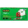 Scotch Magic Tape, 6-Pack