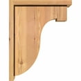 thumbnail image 3 of 7 1/2"W x 14"D x 18"H Del Monte Smooth Corbel w/Backplate, Western Red Cedar, 3 of 9