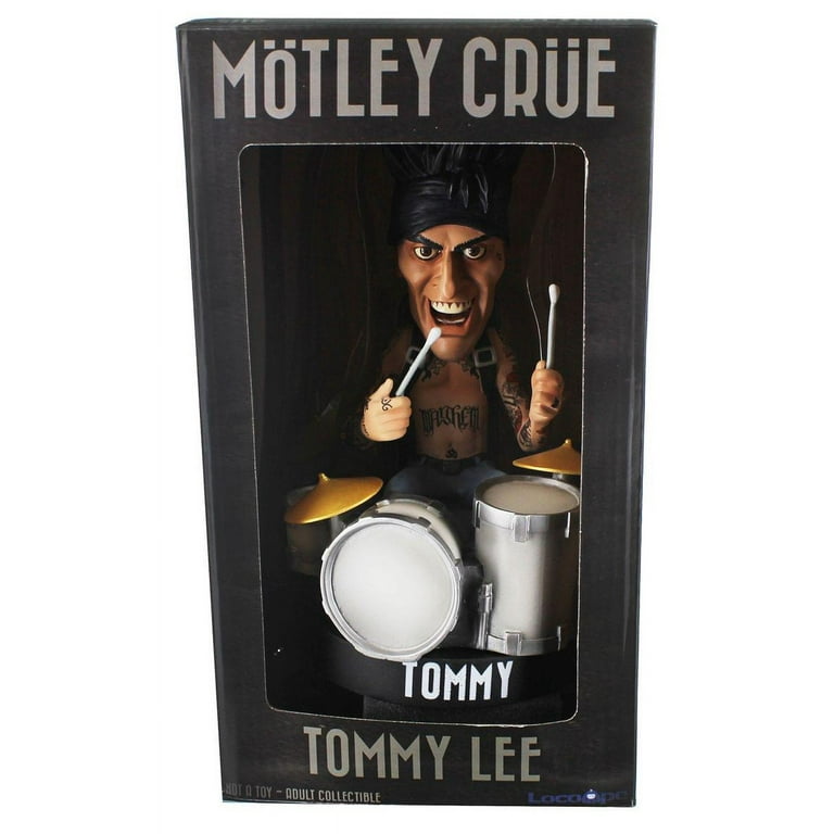 Locoape Motley Crue Tommy Lee No Drum Rig Resin Bobble Head Statue 